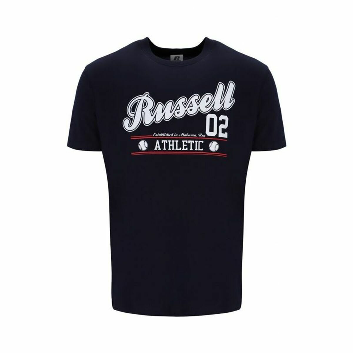 Short Sleeve T-Shirt Russell Athletic Amt A30311 Black Men 2XL